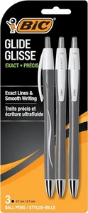 BIC Glide Exact Black Retractable Ballpoint Pens, 1 count (Pack of 1),  - Picture 1 of 9