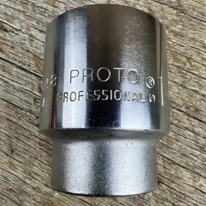 Vintage PROTO Professional 3/4" Drive Socket 1-1/2" 5548 Farm Tractor Tool USA - Picture 1 of 5