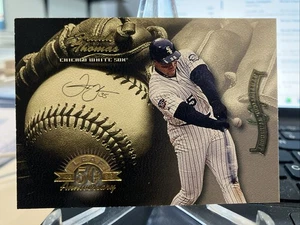 1998 Leaf Frank Thomas #1 Statistical Standout #1552/2500 Chicago White Sox - Picture 1 of 2