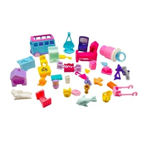 Polly Pocket Miniatura Juego Accesorios Lote Juguete Tienda Equipo - Imagen 1 de 7