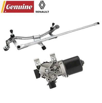 UK / GENUINE RENAULT CLIO MK4 FRONT WINDSCREEN WIPER MOTOR & LINKAGE 2013-2020 - Image 1 of 4
