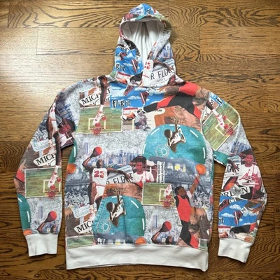 耐克 Air Michael Jordan 23 男孩连帽运动衫青少年 XL 13/14/15 图形 — 第 1/4 张图片