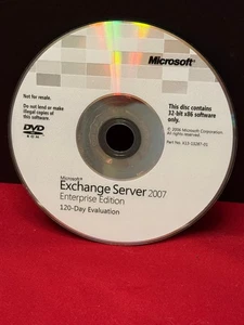 Microsoft Exchange Server 2007 Enterprise 120-Day Evaluation CD - Picture 1 of 2
