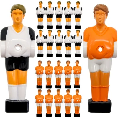 22 Tischkicker Figuren 13mm - Tisch Fussball Kicker Figuren Kickertisch Zubehör - Bild 1 von 4