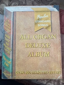 Popular Standard Songs Portable Chord Organ Deluxe Album 100 Titles Sheet Music - Picture 1 of 1
