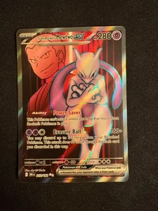 Pokemon TCG Team Rocket's Mewtwo ex 213/182 Sv10: Destined Rivals Holo - Picture 1 of 2