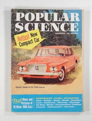 1959 Nov POPULAR SCIENCE Chrysler Valiant ICBM CONTROLS jet engines B-70 BOMBER - Image 1 of 4