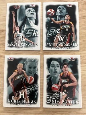 1999 WNBA Skybox Detroit Shock Lot - Image 1 of 2