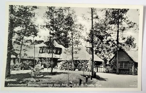 VTG 1940 TUPELO MS PC Administration Bldg Tombigee State Park Teich Archives M - Picture 1 of 2