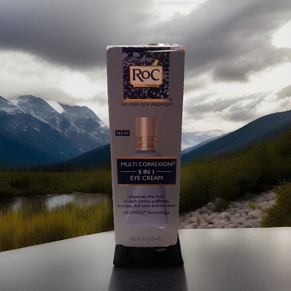 Crema para ojos ROC Multi Correxion 5 en 1 tecnología Hexinol 0,5 oz NUEVA  Foto 1 de 2