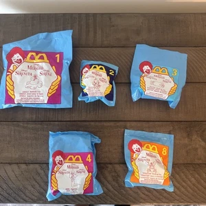 McDonald’s The Little Mermaid Happy Meal Toys Disney 1996 lote de 5 nuevos en paquete (Ariel) - Imagen 1 de 1