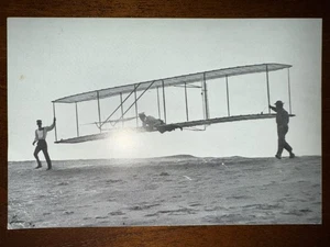 Cartolina commemorativa nazionale fratelli Wright Kill Devil Hills NC aviazione 1902 - Foto 1 di 3