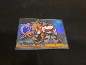 2000/1 Titanium World All Stars Dominik Hasek 0396/1000 Buffalo Sabres - Bild 1 von 1