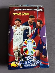 4 Pls Sealed 2024 Star Card UEFA Football Euro Germany - Picture 1 of 3
