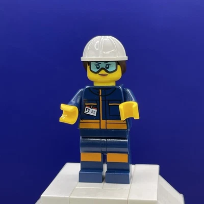 LEGO® Minifig cty1060 - Técnico de tripulación de tierra - Mujer Foto 1 de 4