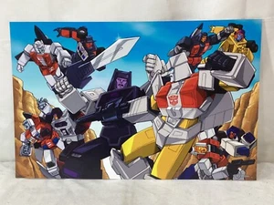 G1 Transformers Aerialbots vs Stunticons Battle Poster 11x17 Picture FREESHIP - Picture 1 of 2