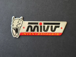 MIVV Exhausts Auspuff Emblem Aufkleber Hitzefest Aluminium - Bild 1 von 1