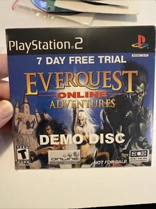 EVERQUEST Online Adventures DEMO DISC Playstation 2 NEW Factory sealed PS2 !!!!! - Picture 1 of 2
