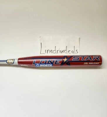 NEW 2019 Worth Lone Star XL Reload 25.5oz WLNSTU USSSA Softball Bat(NO WARRANTY) - Image 1 of 4