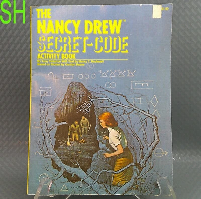 Vintage 1978 Nancy Drew Secret Code Activity Book Solve Puzzles Tallarico UNUSED - Image 1 of 4