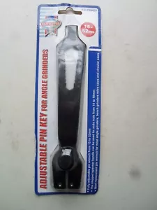 Faithfull Adjustable Pin Key for Angle Grinders Bench Grinders etc FAIPINKEY - Picture 1 of 12