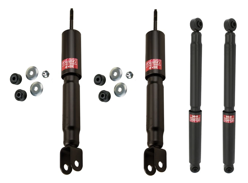 Kit de amortiguadores delanteros y traseros KYB Excel-G para Chevy Suburban 1500 tracción trasera 00-06 Foto 1 de 1