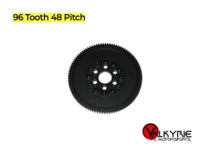 VIntage RC 96 Tooth 48 Pitch Spur Gear Plastic Black With Balls (1) Used - Picture 1 of 1