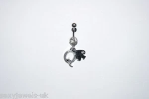 Naval Navel Bar Piercing Button - BBC Hotwife Horned Queen Style 1 - Picture 1 of 1