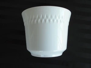 Maceta maceta blanca brillante de porcelana Kaiser C-820B Alemania Occidental - Imagen 1 de 4