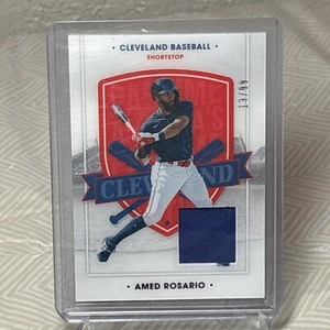 2021 Panini Chronicles #69 Amed Rosario America's Pastime Swatches Blue #/99 - Picture 1 of 5