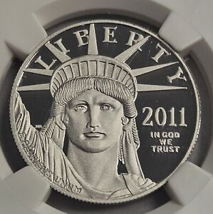 2011 W 1 oz $100 Platinum American Eagle Proof Coin NGC PF 70 Ultra Cameo. E R
