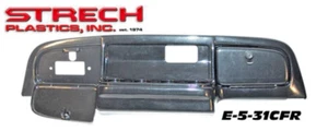 Dash, w/Radio Cutout, EZ-GO TXT 1994-Up,  Carbon Fiber Finish, E-5-31CFR - Picture 1 of 3
