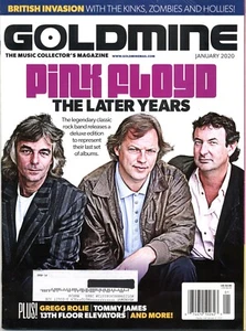 Goldmine Music Collector's Magazine January 2020 - Pink Floyd - Imagen 1 de 3