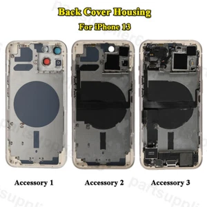 Rear Back Cover Housing Battery Door Frame Replacement Part for iPhone 13 6.1" - Picture 1 of 25