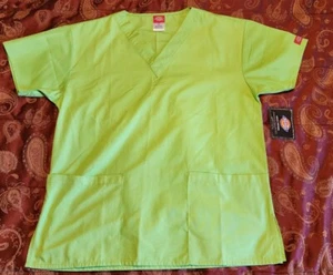 NUOVO con ETICHETTE Dickies tasche superiori scrub quotidiano stile 10506A piccole RN 107295 - Foto 1 di 8
