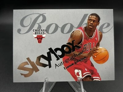2003-04 Skybox Autographics SILVER INSIGNIA /150 #80 Linton Johnson RC Bulls - Image 1 of 3
