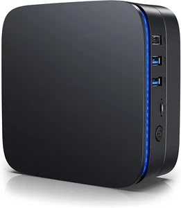 AK1 Mini PC 4GB RAM 64GB ROM Windows 10 Intel Celeron J3455 QuadCore - Picture 1 of 5