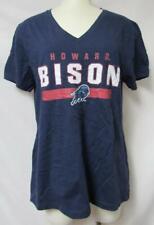 Howard Bison Women's Size Large V-Neck T-Shirt A1 4351