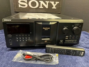 _-GUARANTEED REFURB-_ Sony CDP-CX355 300 CD Compact Disc Changer/Player W/Remote - Picture 1 of 11