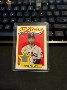 JOSE ALTUVE - 2024 Topps Series 2 - All-Star Game Used Patch - #89ASR-JA ASTROS  - Picture 1 of 2