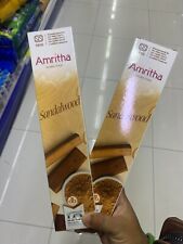 Amritha Natural Incense Sticks Large Pack Sandalwood Fragrance Best Smell Produc
