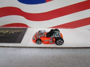 HOTWHEELS NEON ORANGE GO KART LOSE - Bild 1 von 4