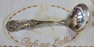 REED & BARTON FRANCIS 1st STERLING SILVER GRAVY LADLE / NO MONOGRAM - Picture 1 of 4