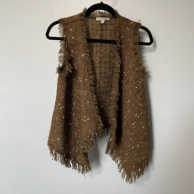 Size S -Alberto Makali. Neutrals Vest Cardigan Tops #2 - Image 1 of 4