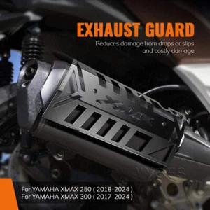 Exhaust Guard Cover for Yamaha XMAX 250 300 2017–2024 Heat Shield Protector - Picture 1 of 7