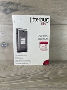 JITTERBUG FLIP boîte ouverte inutilisée TÉLÉPHONE SENIOR FACILE À UTILISER - Photo 1 sur 8