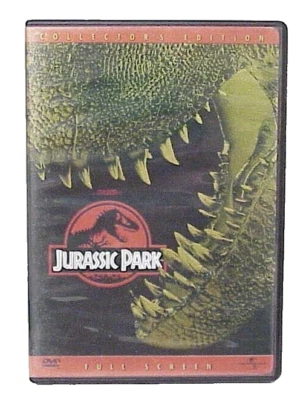 JURASSIC PARK COLLECTOR'S EDITION FULL SCREEN DVD VIDEO MOVIE - Image 1 of 4