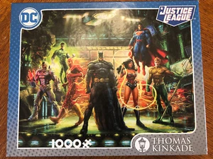 thomas kinkade justice league 1000 piece puzzle - Bild 1 von 3