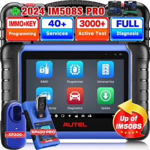 Autel IM508S XP400 PRO OBD2 escáner IMMO llave programación como IM608 PRO II - Imagen 1 de 14