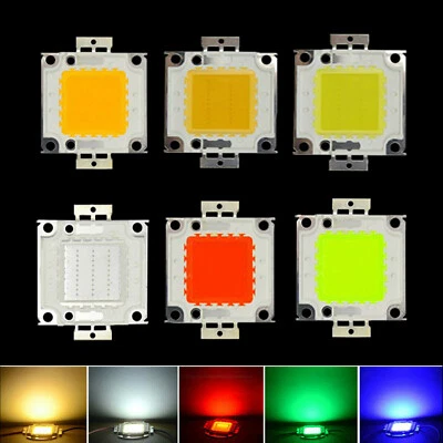 SMD Cob Bulb LED Chip Integrated Bright beads 10W-100W 12V-36V for Floodlights